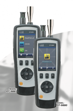 DT-9880/9881 Handheld particle counter 手持式微塵粒子計數器