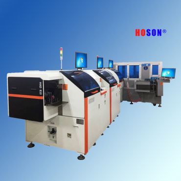HOSON Fully Automatic Planer Die Bonder inline with second Die Bonder, Clip and Cutting Machine & Reflow Oven HAD810-DDCO